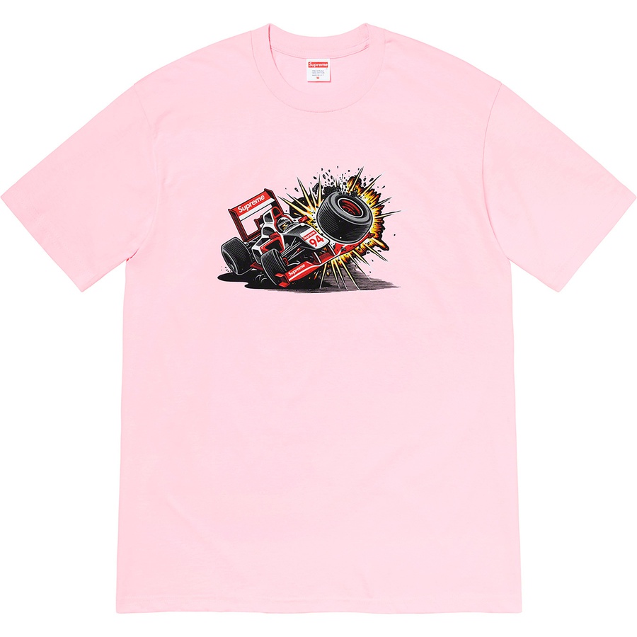 Supreme Crash Tee (FW21) - Light Pink - $38
