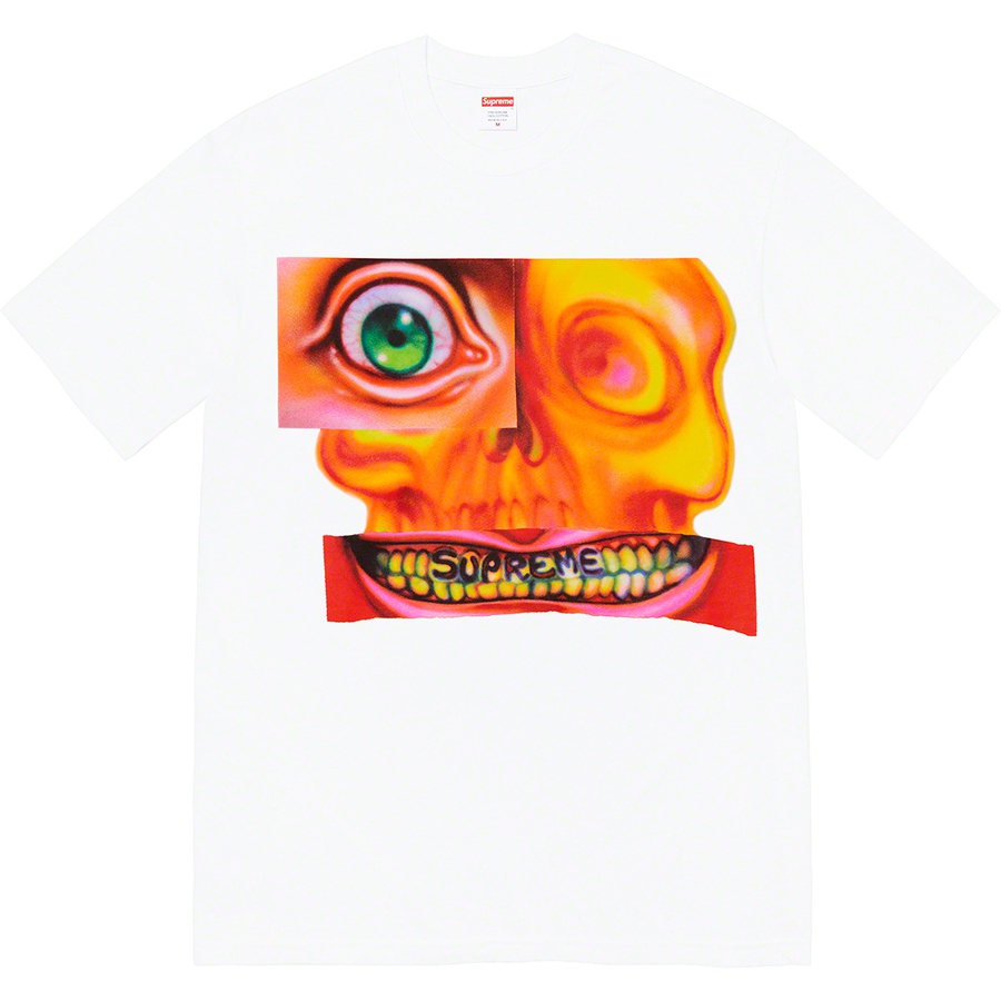 Supreme Face Tee (FW21) - White - $38
