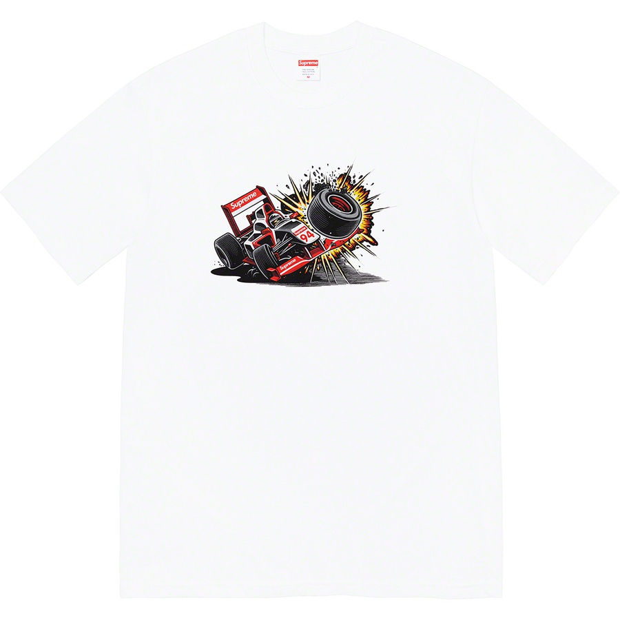 Supreme Crash Tee (FW21) - White - $38