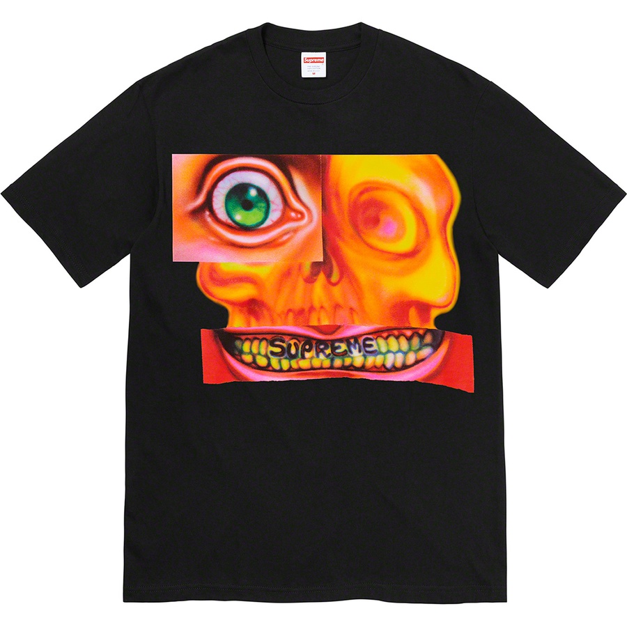 Supreme Face Tee (FW21) - Black - $38