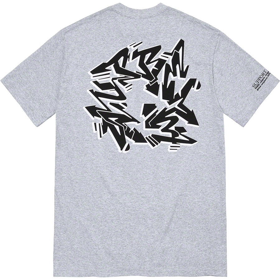 Supreme Support Unit Tee (FW21) - Heather Grey - $44