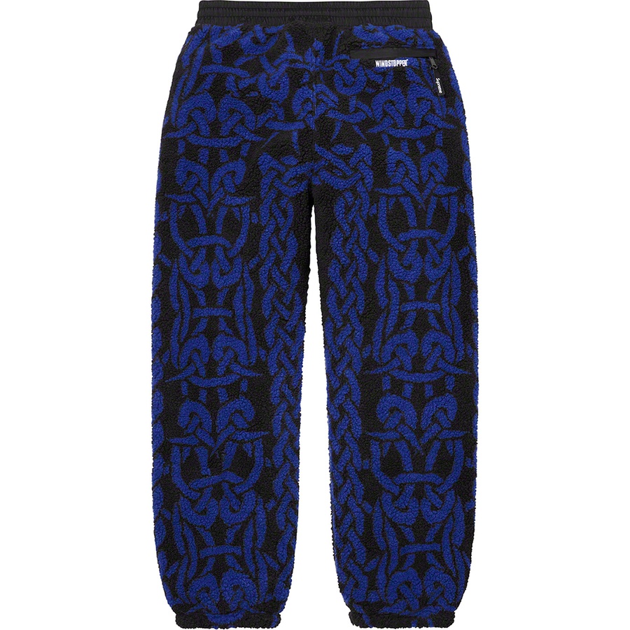 Supreme Celtic Knot WINDSTOPPER Fleece Pant (FW21) - Black - $168