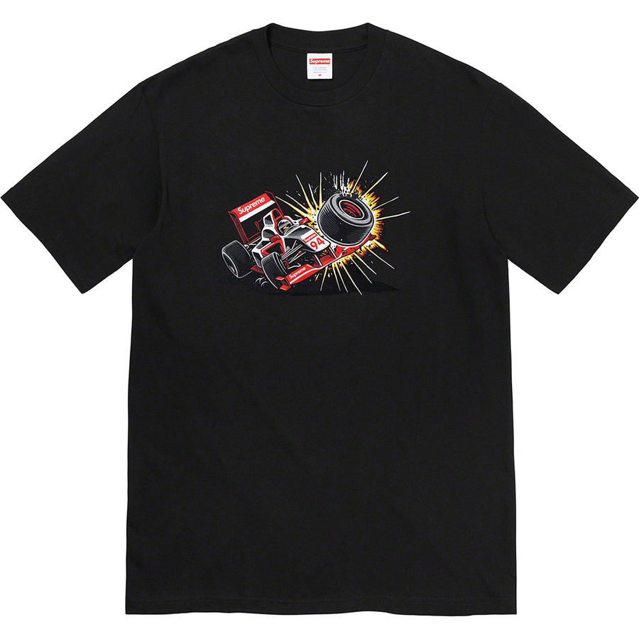 Supreme Crash Tee (FW21) - Black - $38