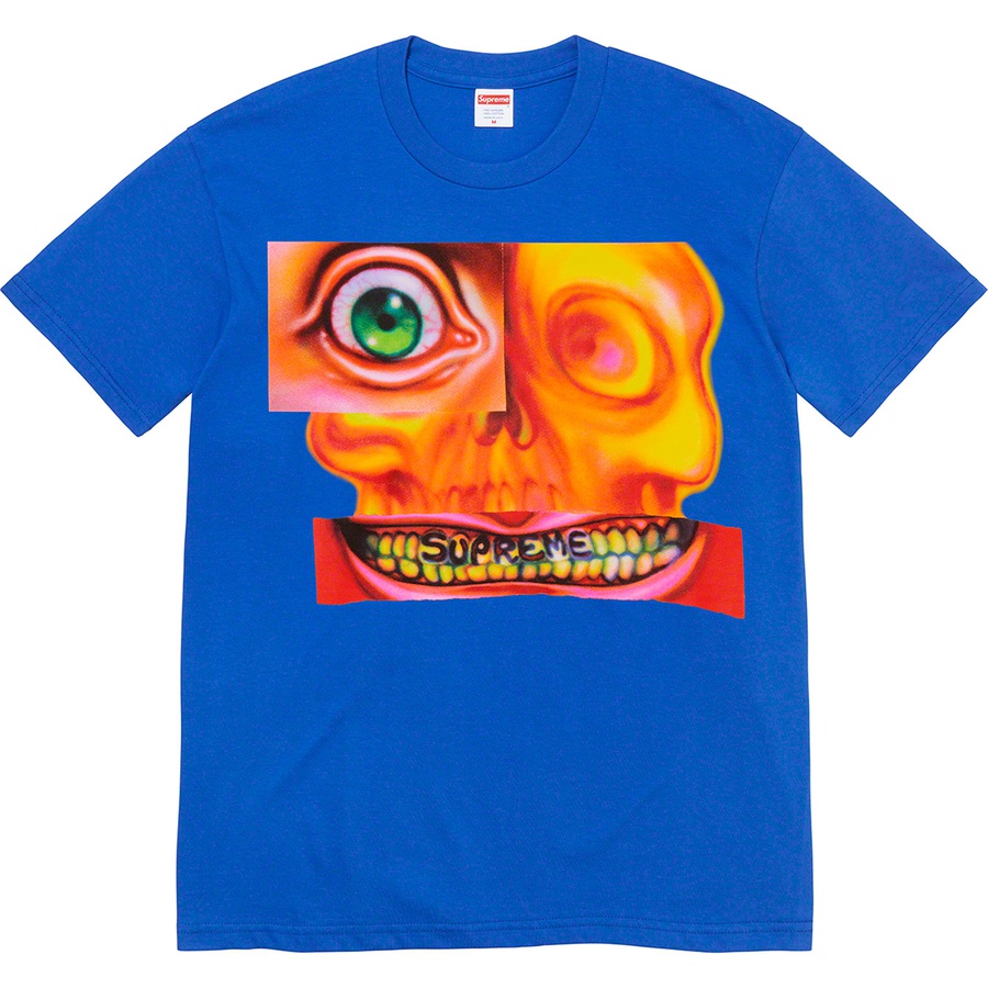 Supreme Face Tee (FW21) - Royal - $38