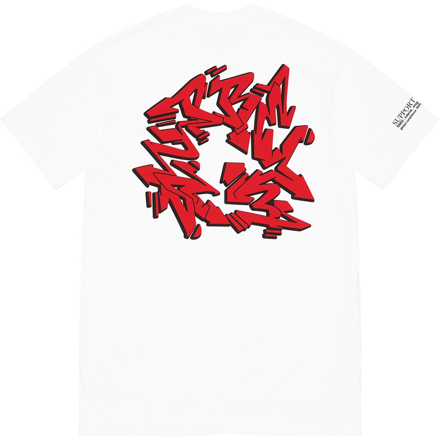 Supreme Support Unit Tee (FW21) - White - $44