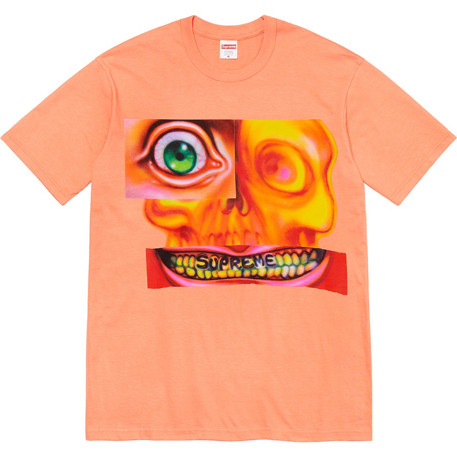 Supreme Face Tee (FW21) - Peach - $38