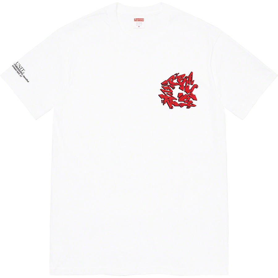 Supreme Support Unit Tee (FW21) - White - $44