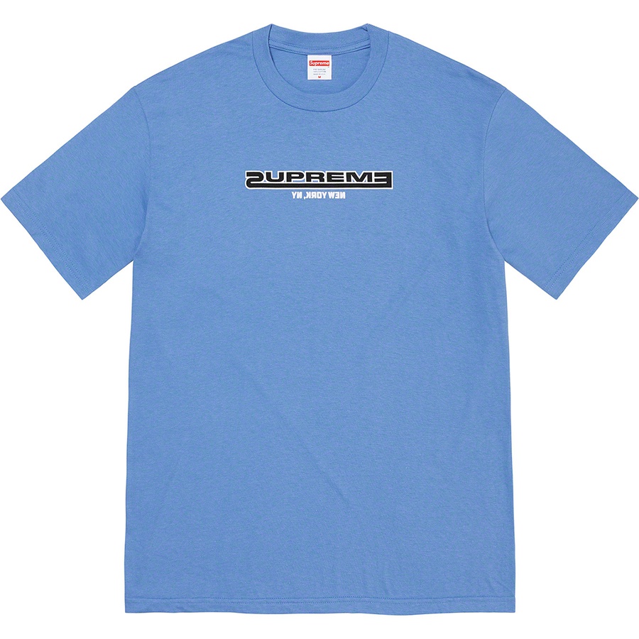 Supreme Connected Tee (FW21) - Dusty Light Royal - $38