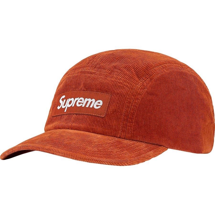 Supreme GORE-TEX Corduroy Camp Cap (FW21) - Rust - $54