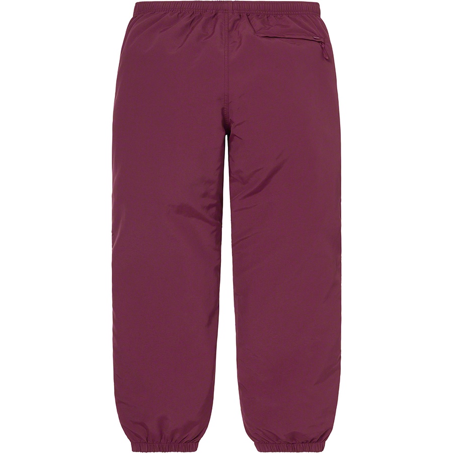 Supreme Warm Up Pant (FW21) - Burgundy - $128