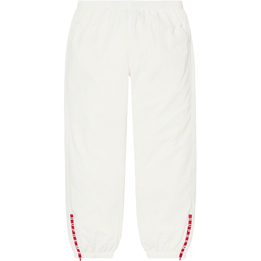 Supreme Warm Up Pant (FW21) - White - $128