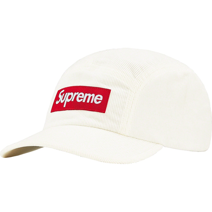 Supreme GORE-TEX Corduroy Camp Cap (FW21) - White - $54