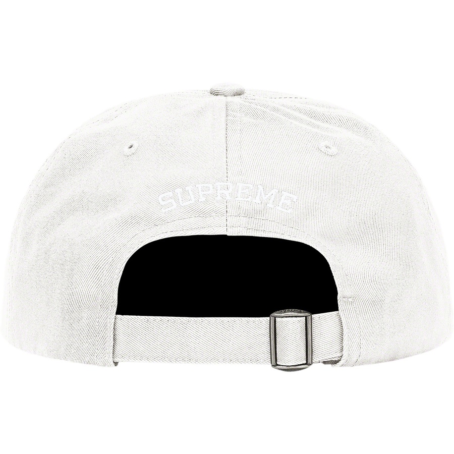 Supreme Reverse Logo 6-Panel (FW21) - Stone - $48