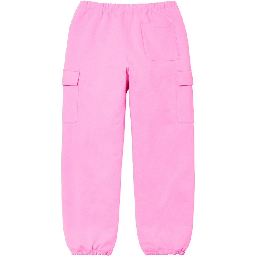 Supreme Small Box Cargo Sweatpant (FW21) - Pink - $158