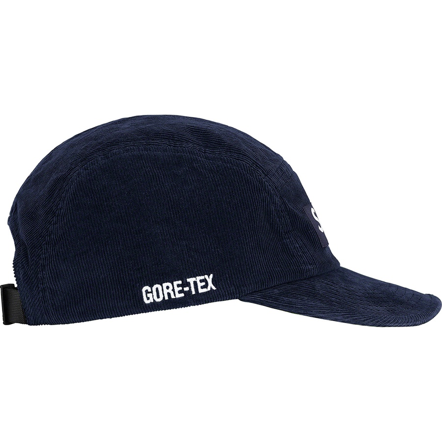 Supreme GORE-TEX Corduroy Camp Cap (FW21) - Navy - $54