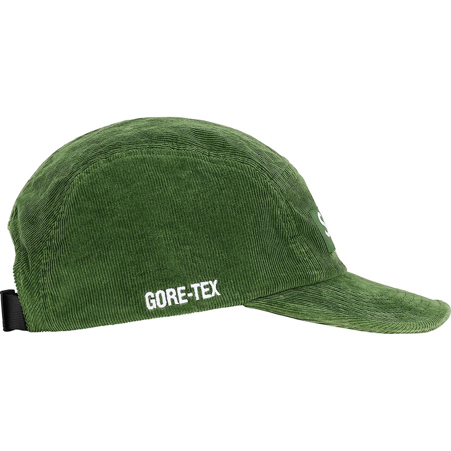 Supreme GORE-TEX Corduroy Camp Cap (FW21) - Green - $54