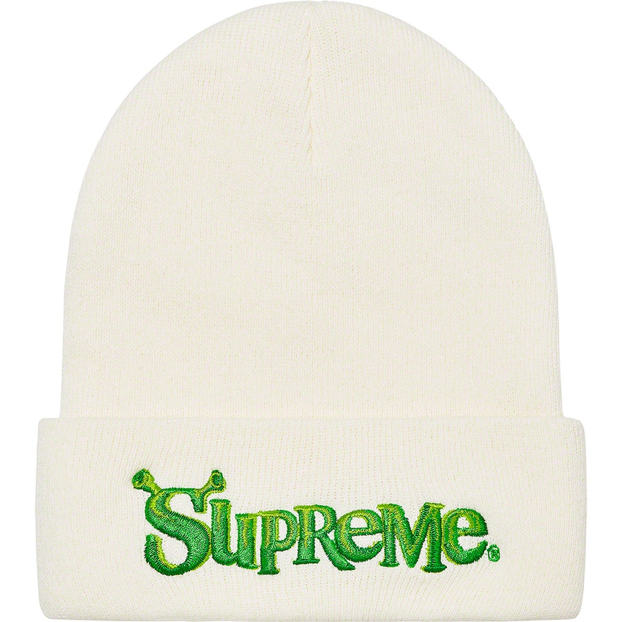 Supreme Shrek Beanie (FW21) - White - $38