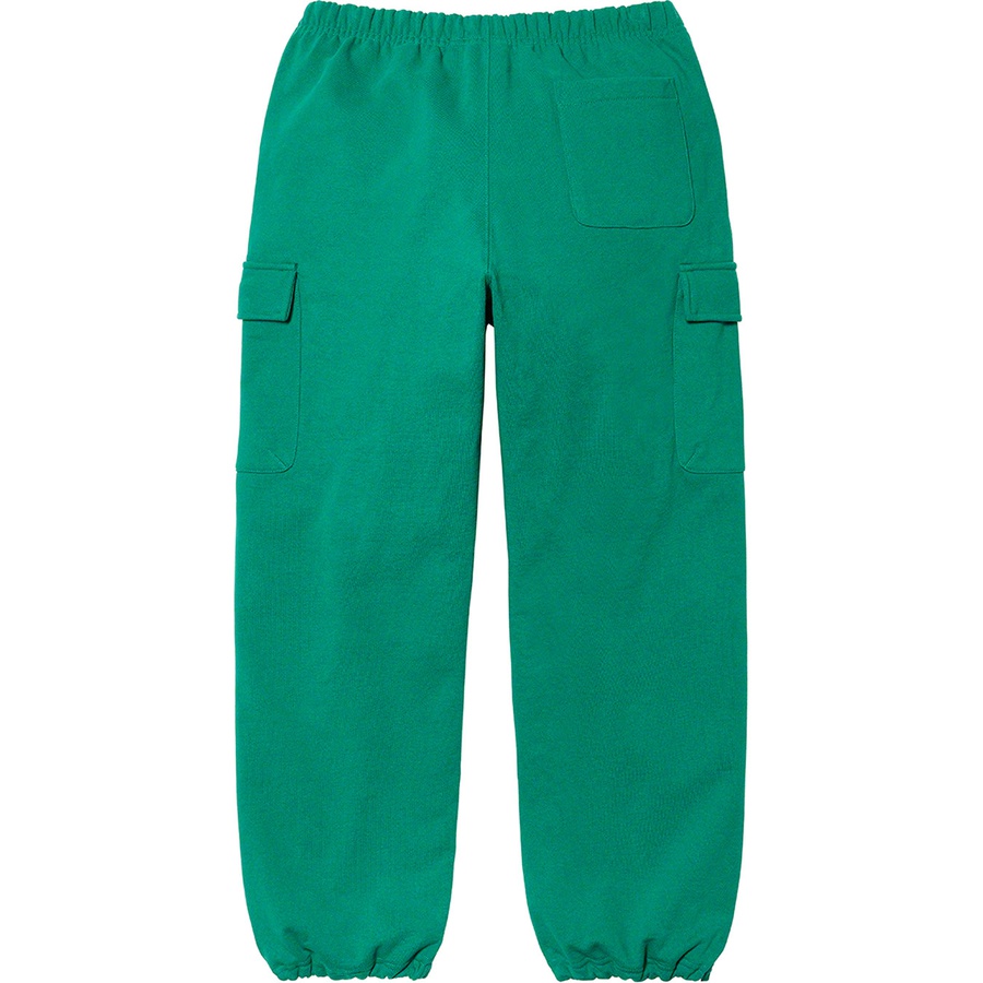 Supreme Small Box Cargo Sweatpant (FW21) - Light Pine - $158