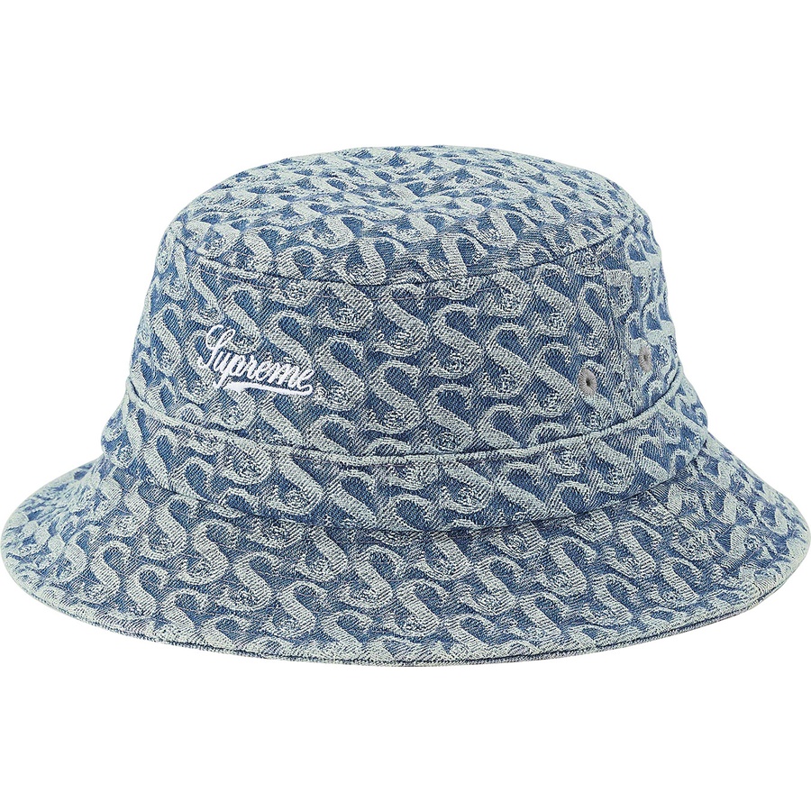 Supreme Monogram Denim Crusher (FW21) - Blue - $54