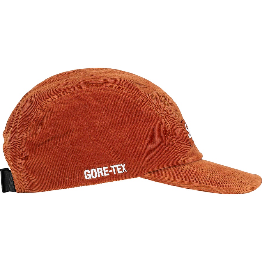Supreme GORE-TEX Corduroy Camp Cap (FW21) - Rust - $54