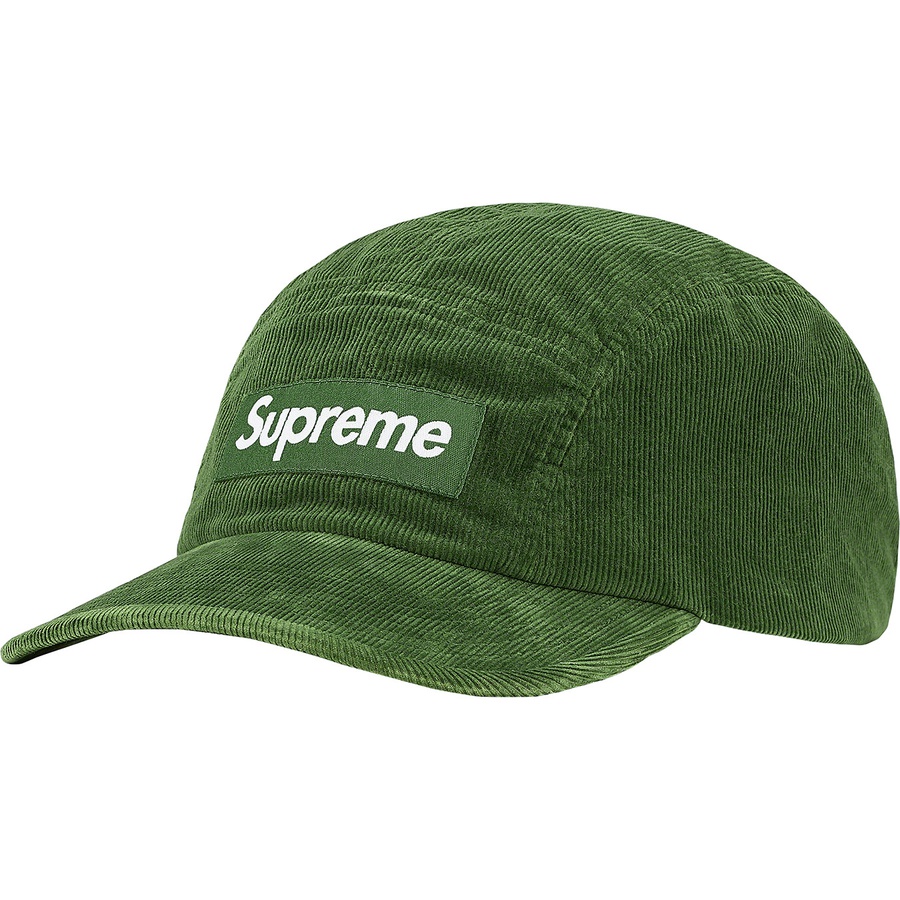 Supreme GORE-TEX Corduroy Camp Cap (FW21) - Green - $54