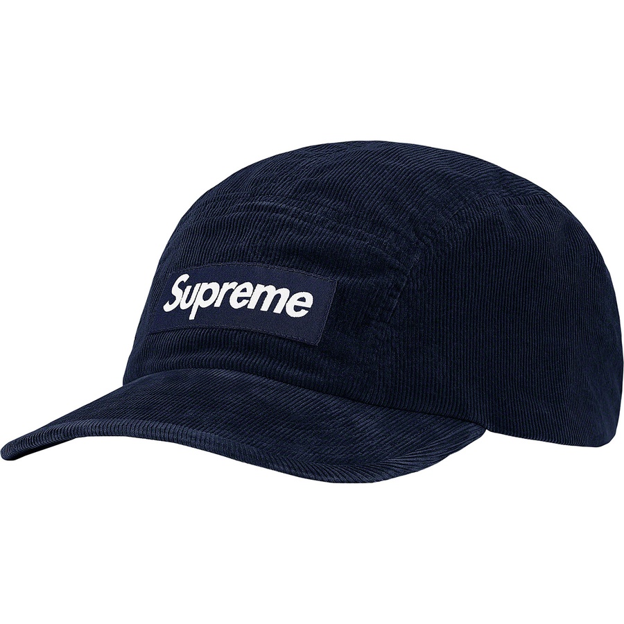 Supreme GORE-TEX Corduroy Camp Cap (FW21) - Navy - $54