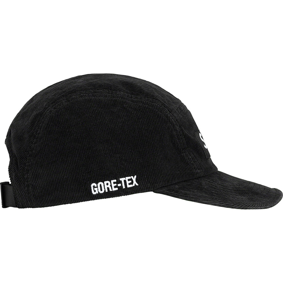 Supreme GORE-TEX Corduroy Camp Cap (FW21) - Black - $54