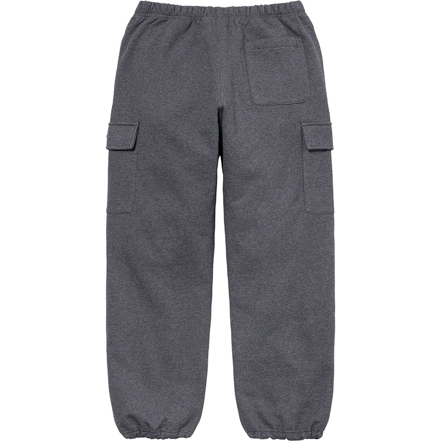 Supreme Small Box Cargo Sweatpant (FW21) - Charcoal - $158