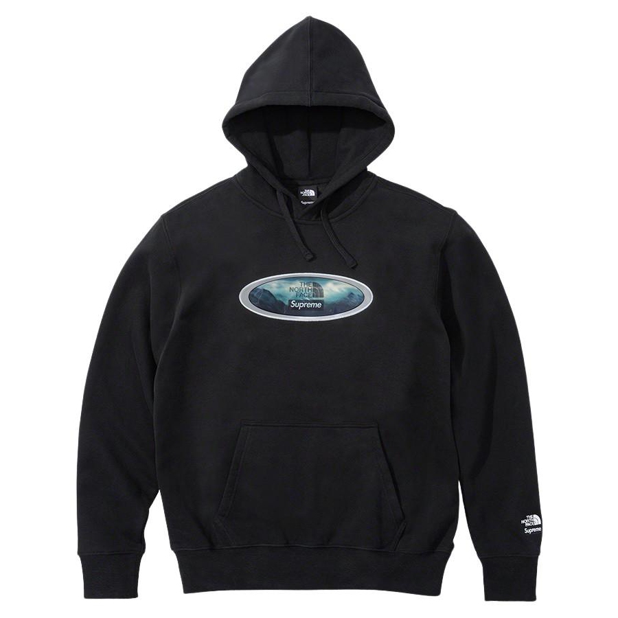Supreme Supreme The North Face Lenticular Mountains Hooded Sweatshirt (FW21) - $148