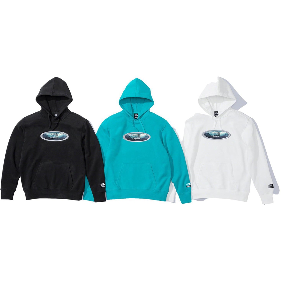 Supreme Supreme The North Face Lenticular Mountains Hooded Sweatshirt (FW21) - $148