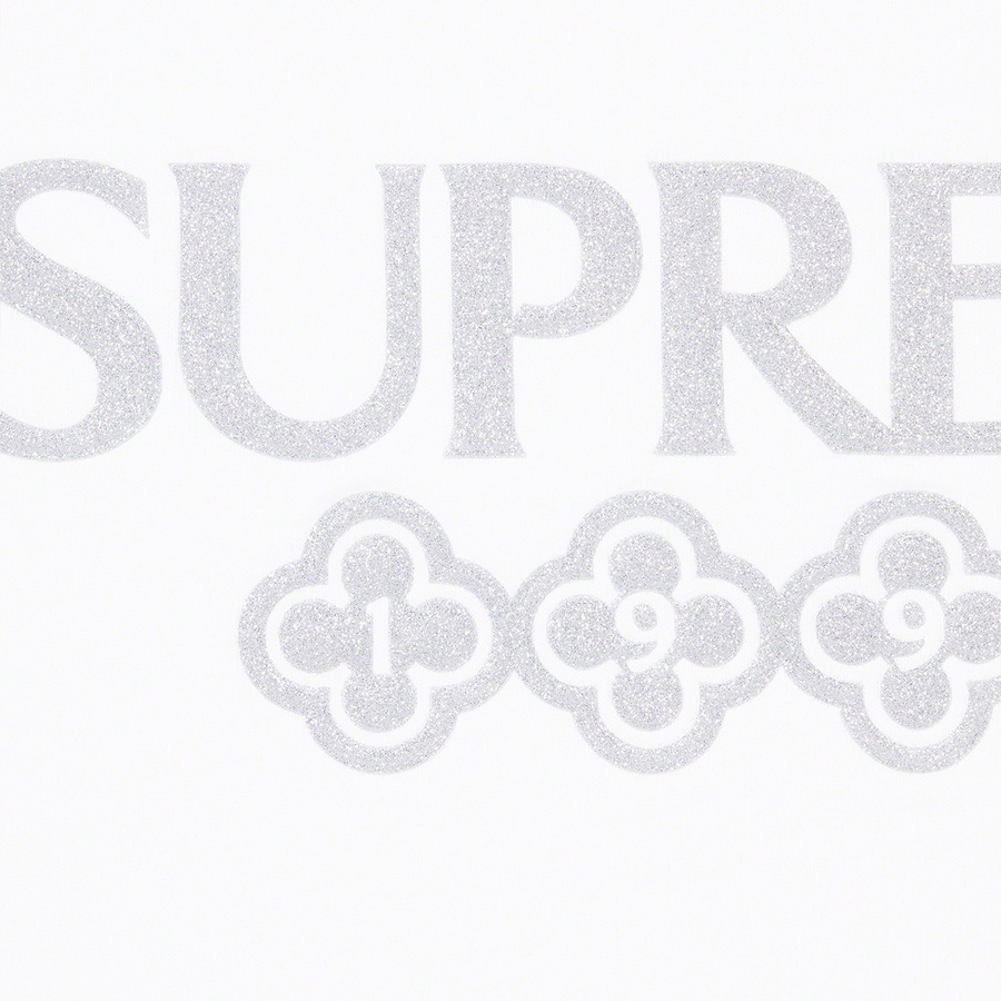 Supreme Glitter S S Top (FW21) - White - $88