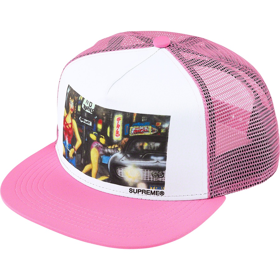 Supreme Lady Pink Supreme Mesh Back 5-Panel (FW21) - Pink - $42