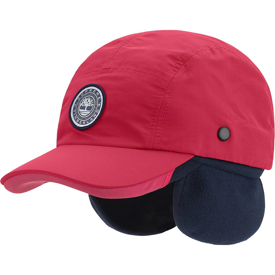 Supreme Supreme Timberland 2-In-1 Earflap Camp Cap (FW21) - Burgundy - $68