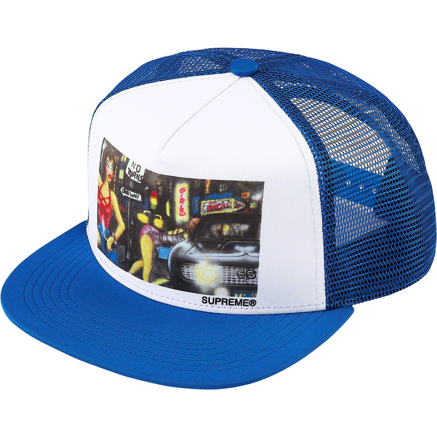 Supreme Lady Pink Supreme Mesh Back 5-Panel (FW21) - Royal - $42