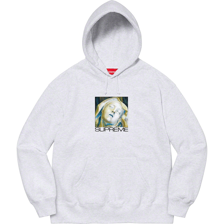 Supreme Ecstasy Hooded Sweatshirt (FW21) - Ash Grey - $158