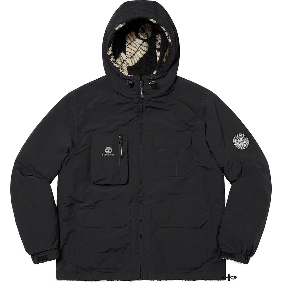 Supreme Supreme Timberland Reversible Ripstop Jacket (FW21) - Black - $248