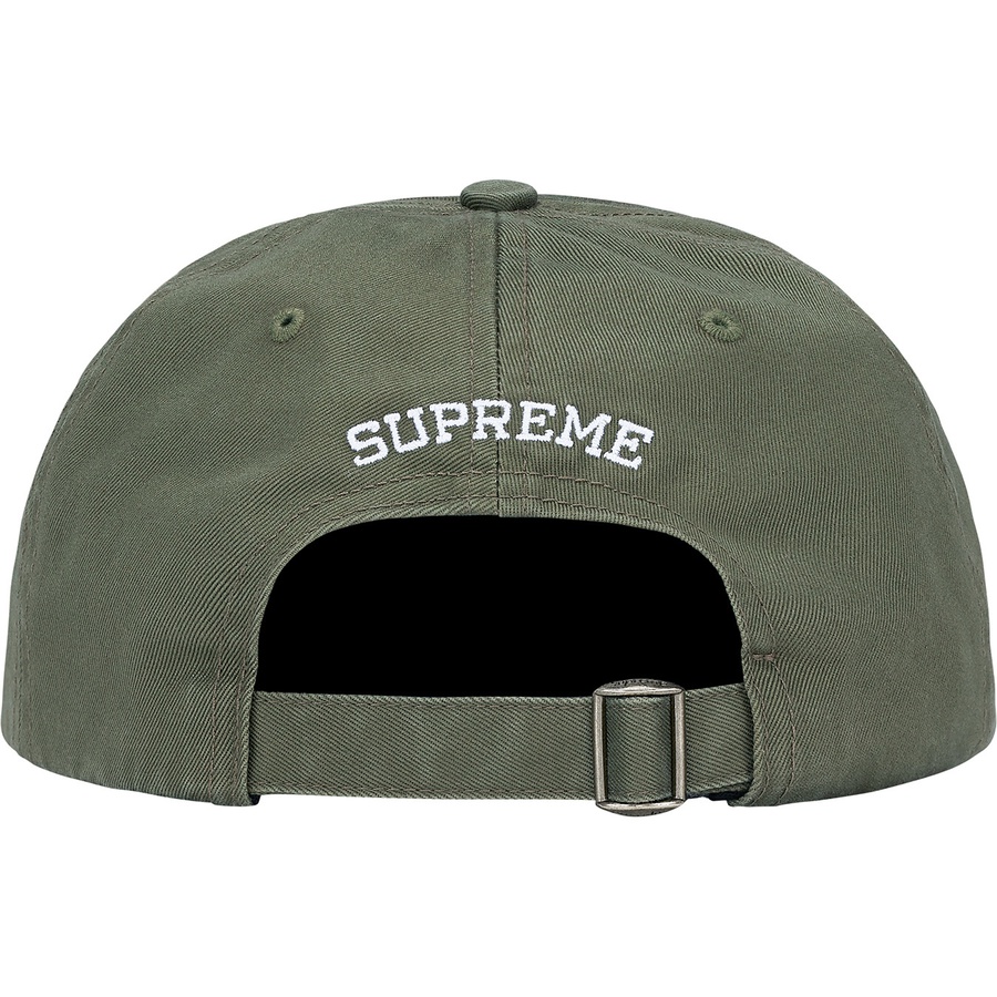 Supreme Est. 1994 6-Panel (FW21) - Olive - $48