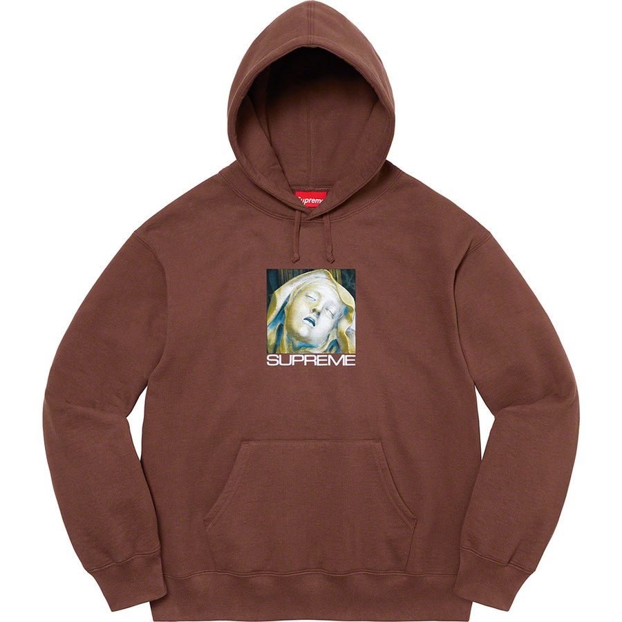 Supreme Ecstasy Hooded Sweatshirt (FW21) - Dark Brown - $158