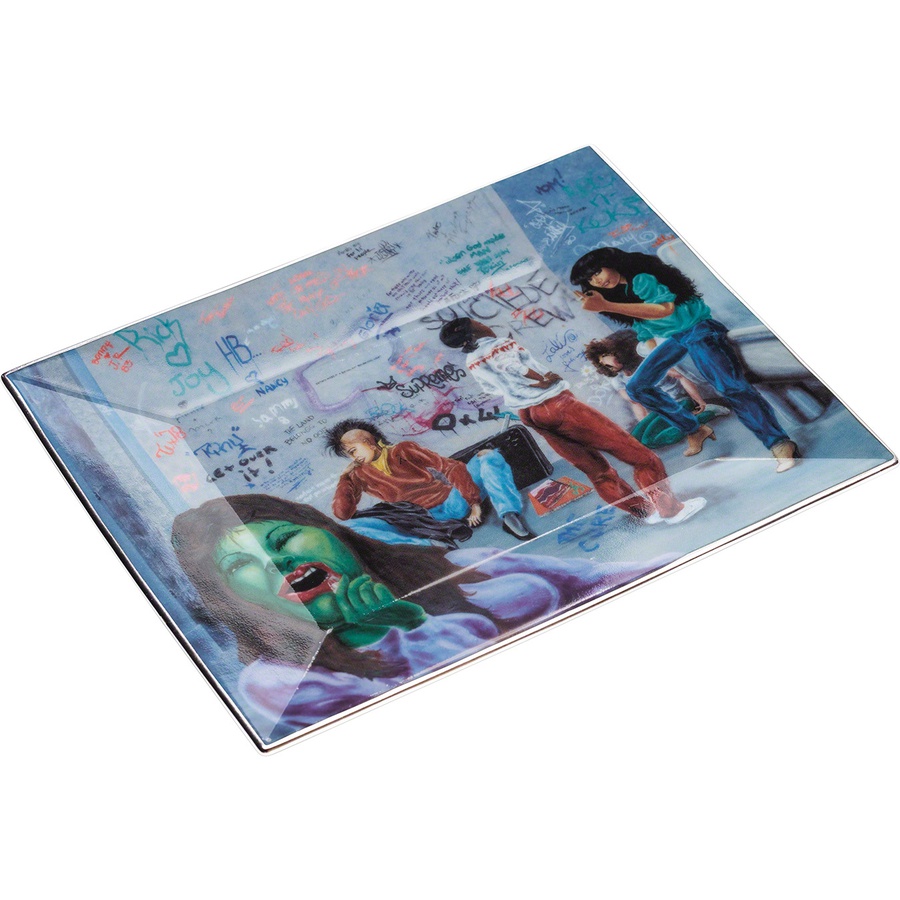 Supreme Lady Pink Supreme Tray (FW21) - <em>Ladies Room at Art and Design </em> - $48