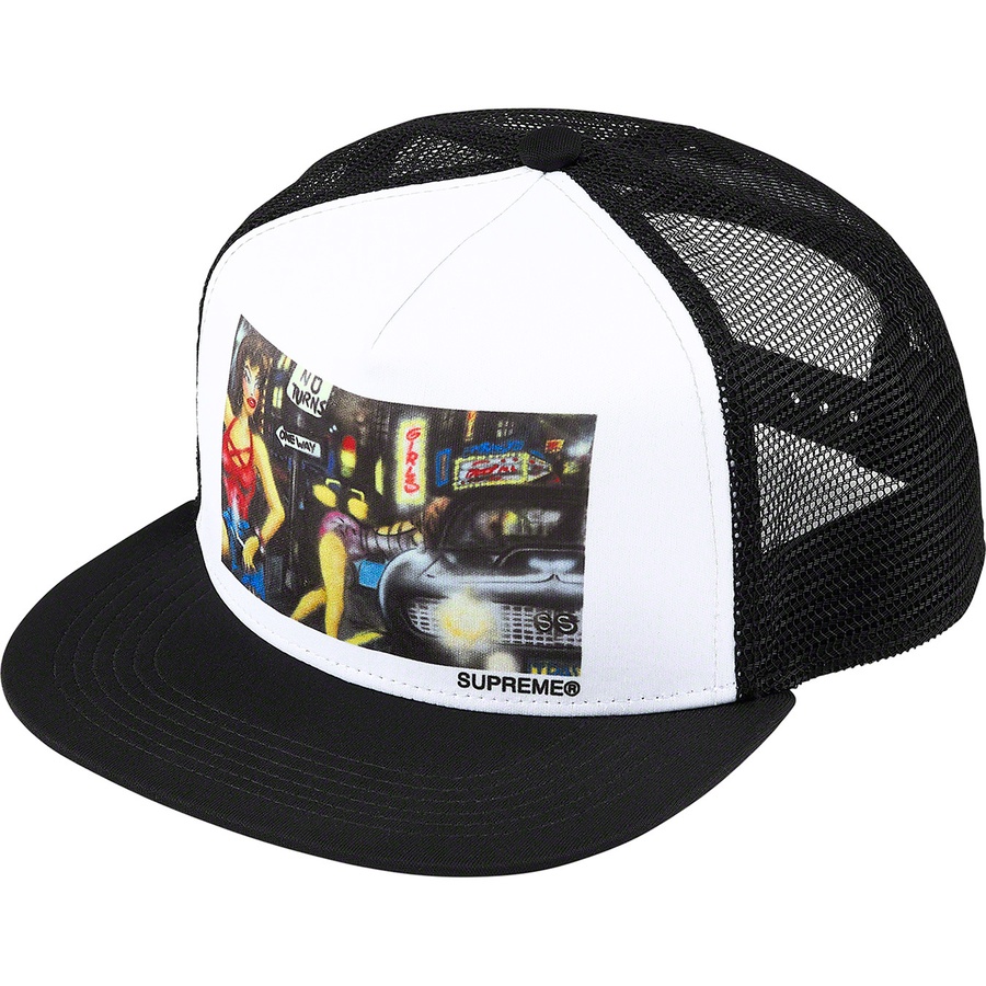 Supreme Lady Pink Supreme Mesh Back 5-Panel (FW21) - Black - $42