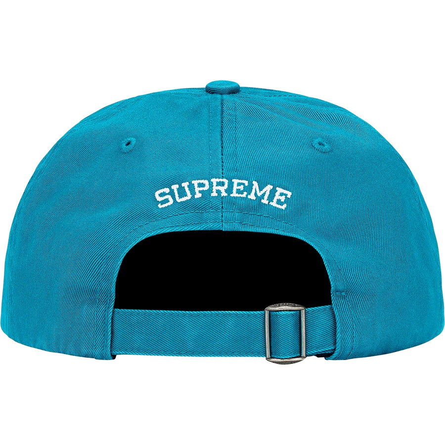 Supreme Est. 1994 6-Panel (FW21) - Teal - $48