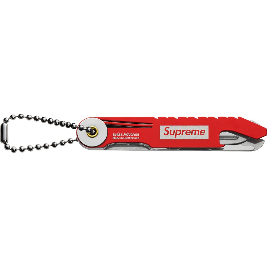 Supreme Supreme Swiss Advance Crono N5 Pocket Knife (FW21) - Red - $64