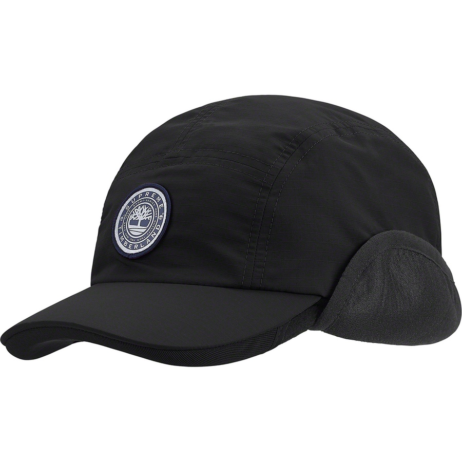 Supreme Supreme Timberland 2-In-1 Earflap Camp Cap (FW21) - Black - $68