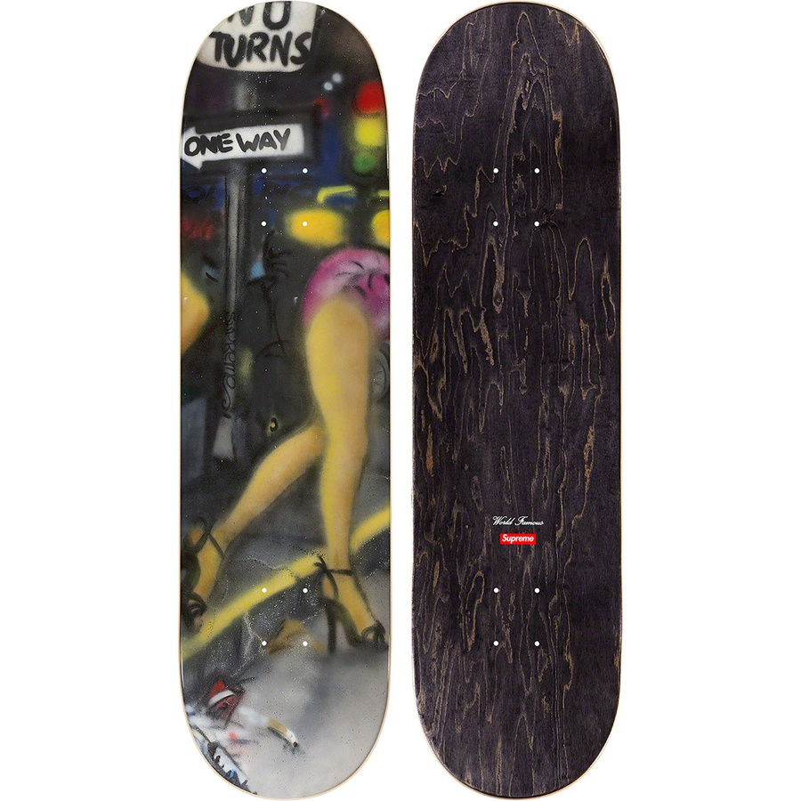 Supreme Lady Pink Supreme Skateboard (FW21) - 2 - 8.25" x 32"  - $60