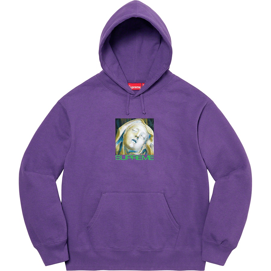 Supreme Ecstasy Hooded Sweatshirt (FW21) - Dusty Purple - $158