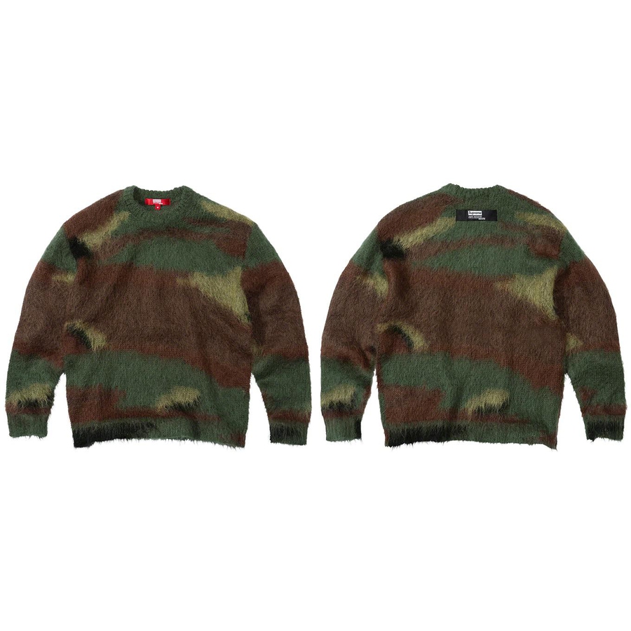 Supreme Supreme JUNYA WATANABE COMME des GARÇONS MAN Brushed Camo Sweater (FW21) - $248