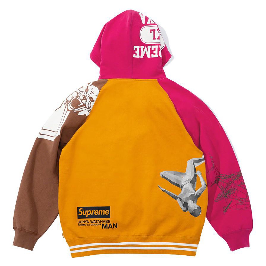 Supreme Supreme JUNYA WATANABE COMME des GARÇONS MAN Zip Up Hooded Sweatshirt (FW21) - $228