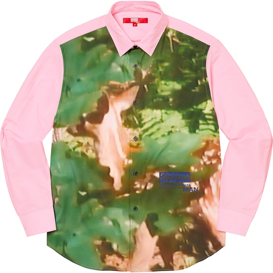 Supreme Supreme JUNYA WATANABE COMME des GARÇONS MAN Nature Shirt (FW21) - Pink - $188