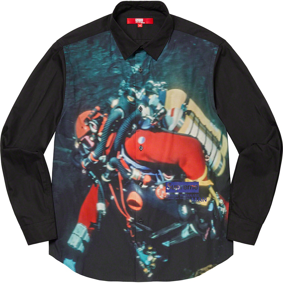 Supreme Supreme JUNYA WATANABE COMME des GARÇONS MAN Nature Shirt (FW21) - Black - $188