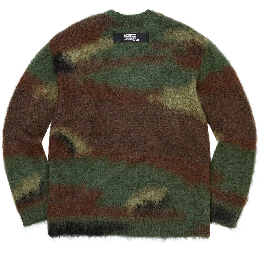 Supreme Supreme JUNYA WATANABE COMME des GARÇONS MAN Brushed Camo Sweater (FW21) - Olive - $248
